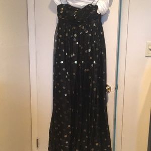 Marchesa black gown size 10